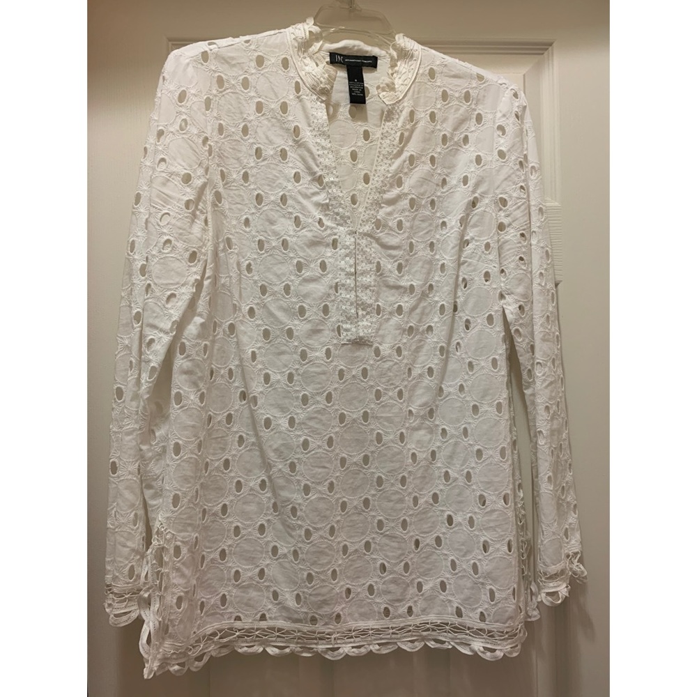 INC Long Sleeve Cut Out Tunic